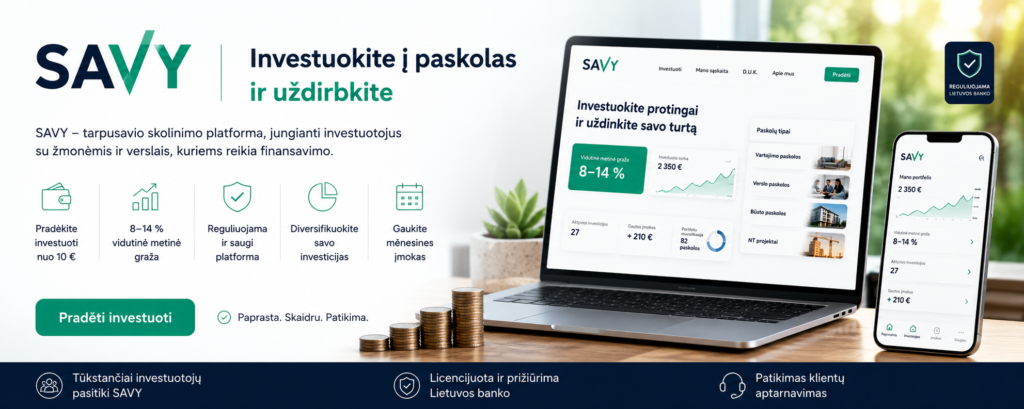 savy platus siauras