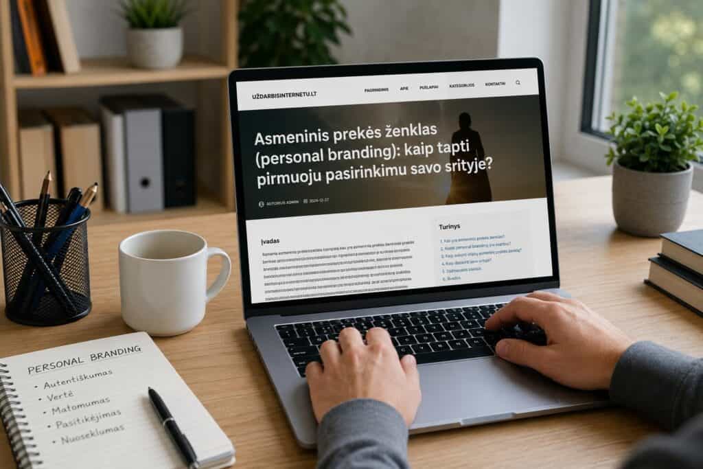 Asmeninis prekės ženklas freelanceriams