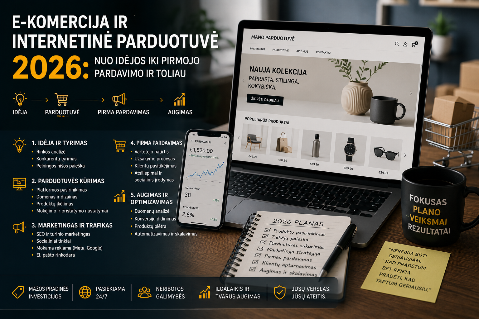 E-komercija ir internetinė parduotuvė
