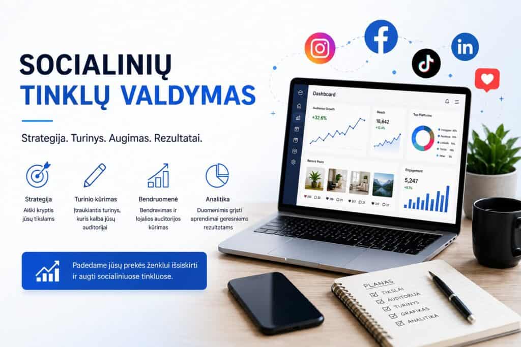 Socialinių tinklų valdymas ir augimas