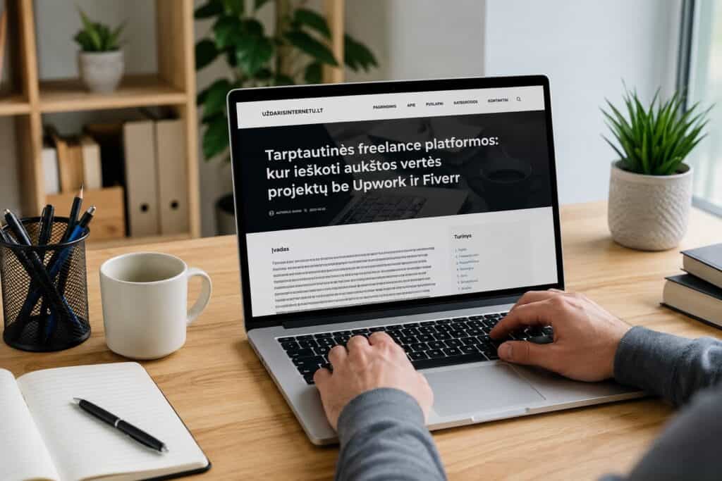 Tarptautinės freelance platformos