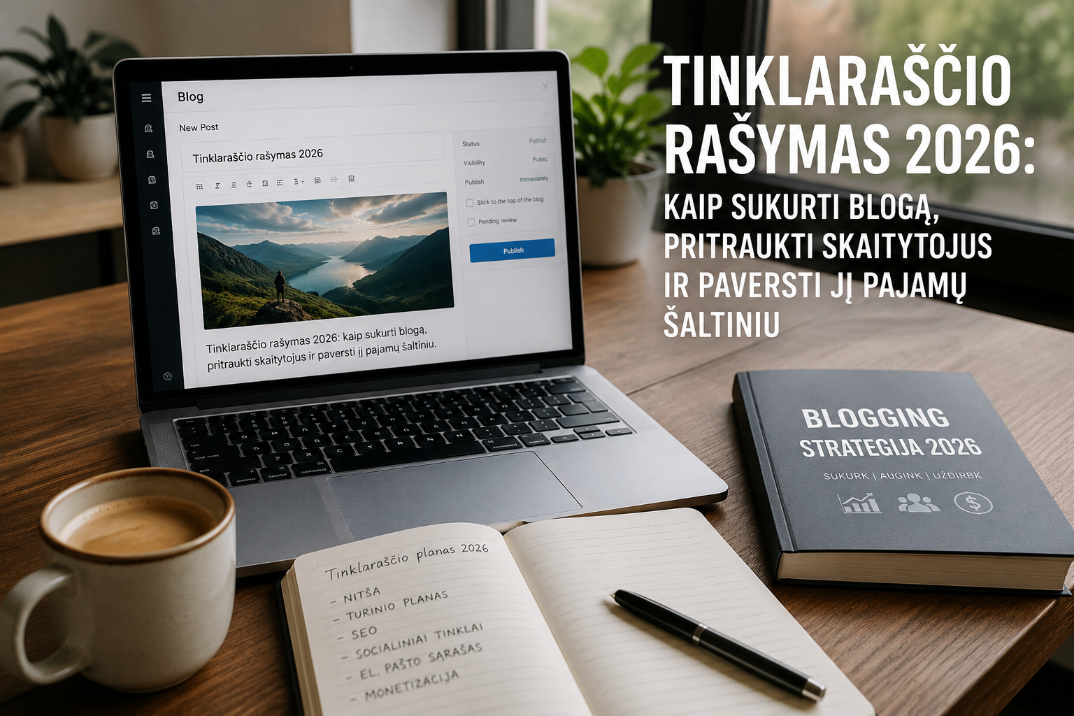 Tinklaraščio rašymas 2026